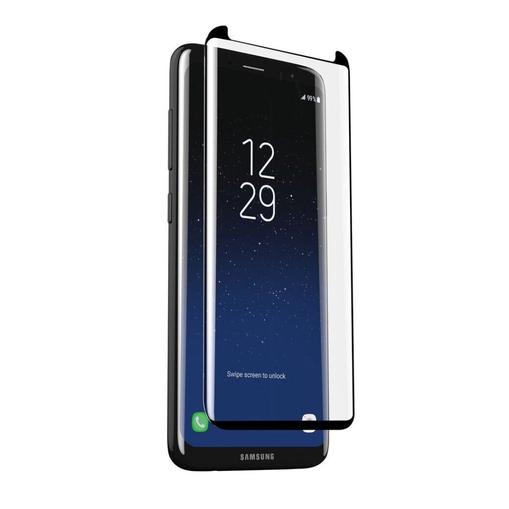 Zagg Samsung S8 Invisibleshield Glass Full Cover Screen Protector Edge To Edge 848467077384