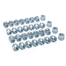 9/16-18 Aftermarket Open End Lug Nuts Set 32pcs Open Road Nut for Dodge RAM 1500 2500 3500 2002-2011 9/16 """" X18 LUGNUS CONICAL GALVANIZE pentru