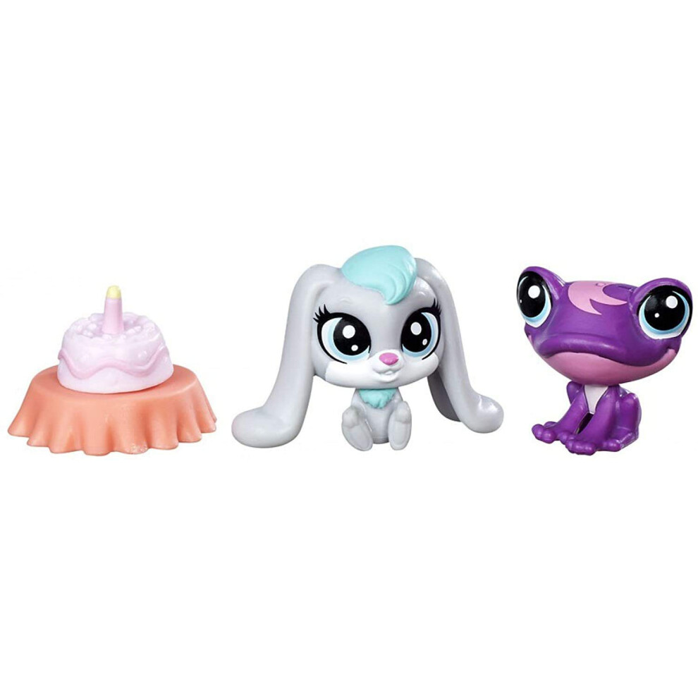 Littlest Pet Shop Pets in the City Adorable Duos Landon Lilypad & Fluttery McTeal Exclusive Mini Figure 2-Pack