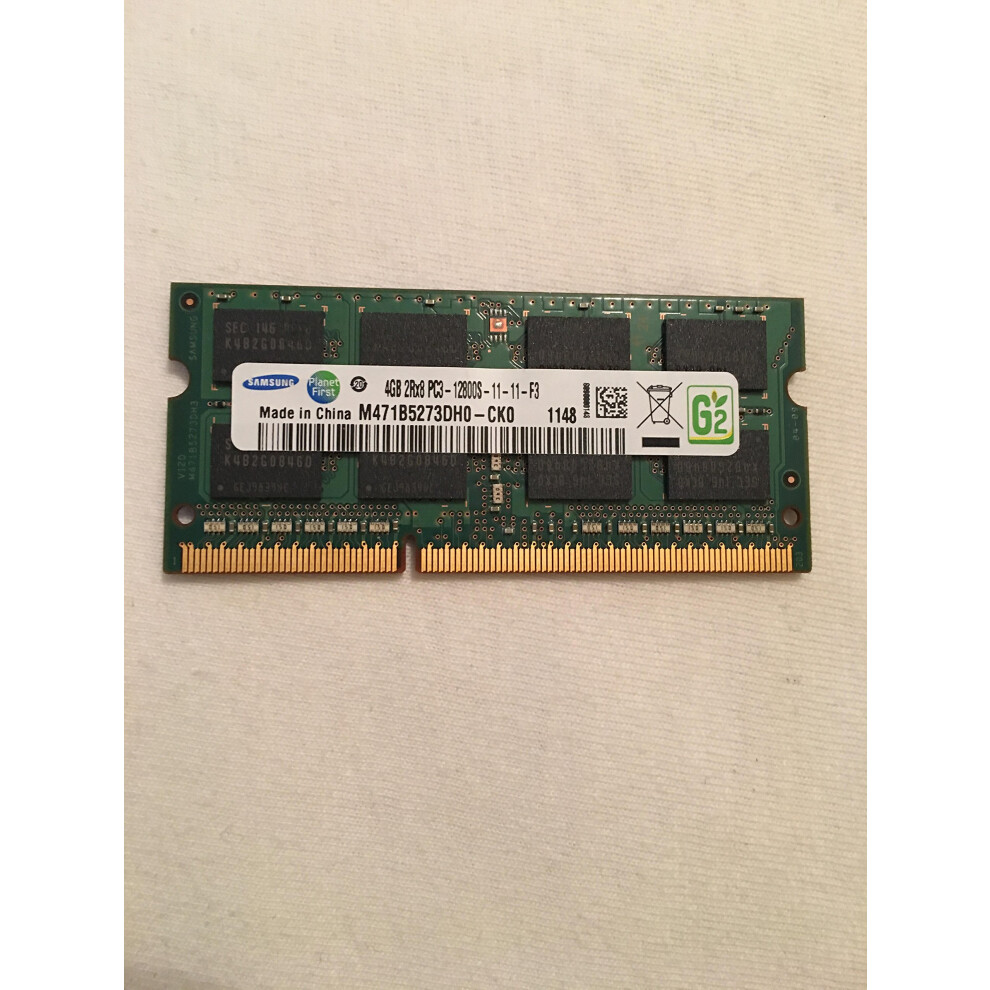 Samsung 4GB DDR3 Memory SO-DIMM 204pin PC3-12800S 1600MHz