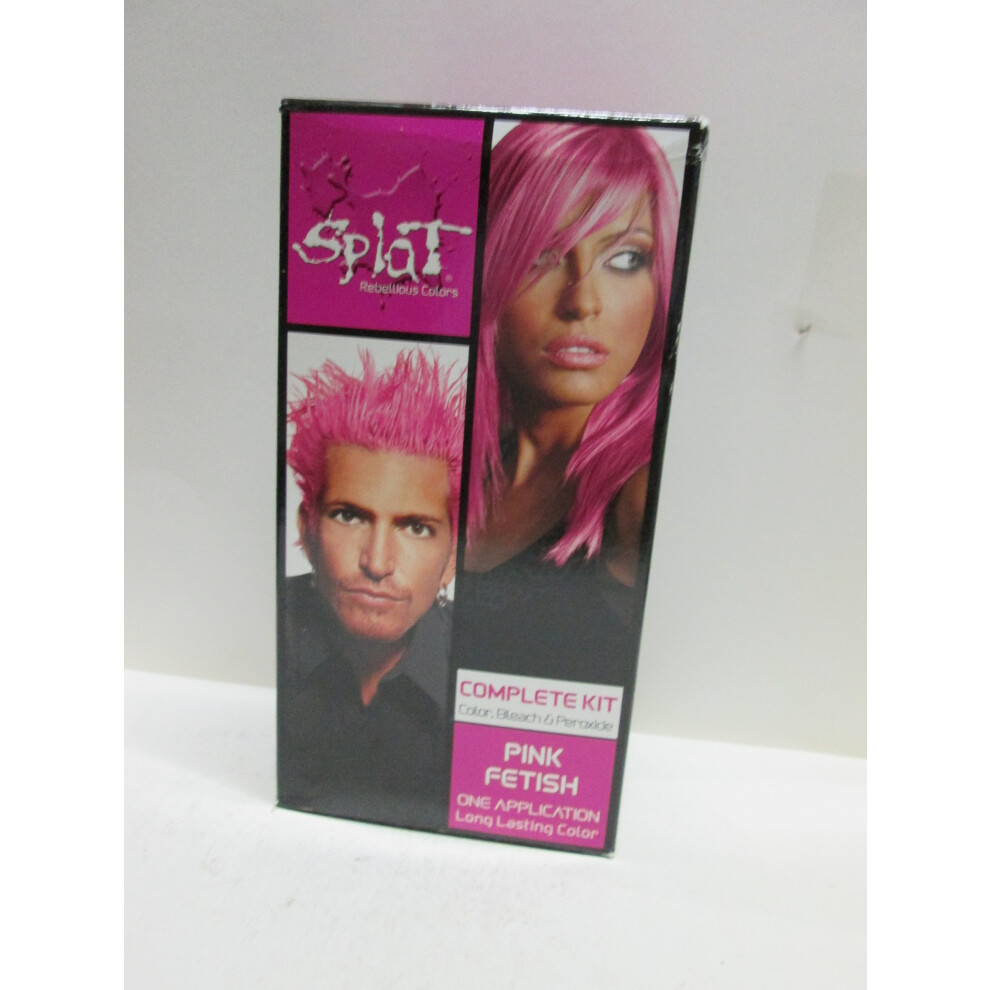 SPLAT COLOR & BLEACH PINK FTSH KIT 1 Count Pack of 1