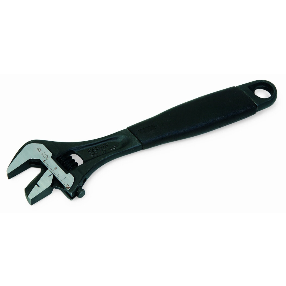 Bahco 9072 RP US Adjustable/Pipe Wrench Ergo  10-Inch  Black