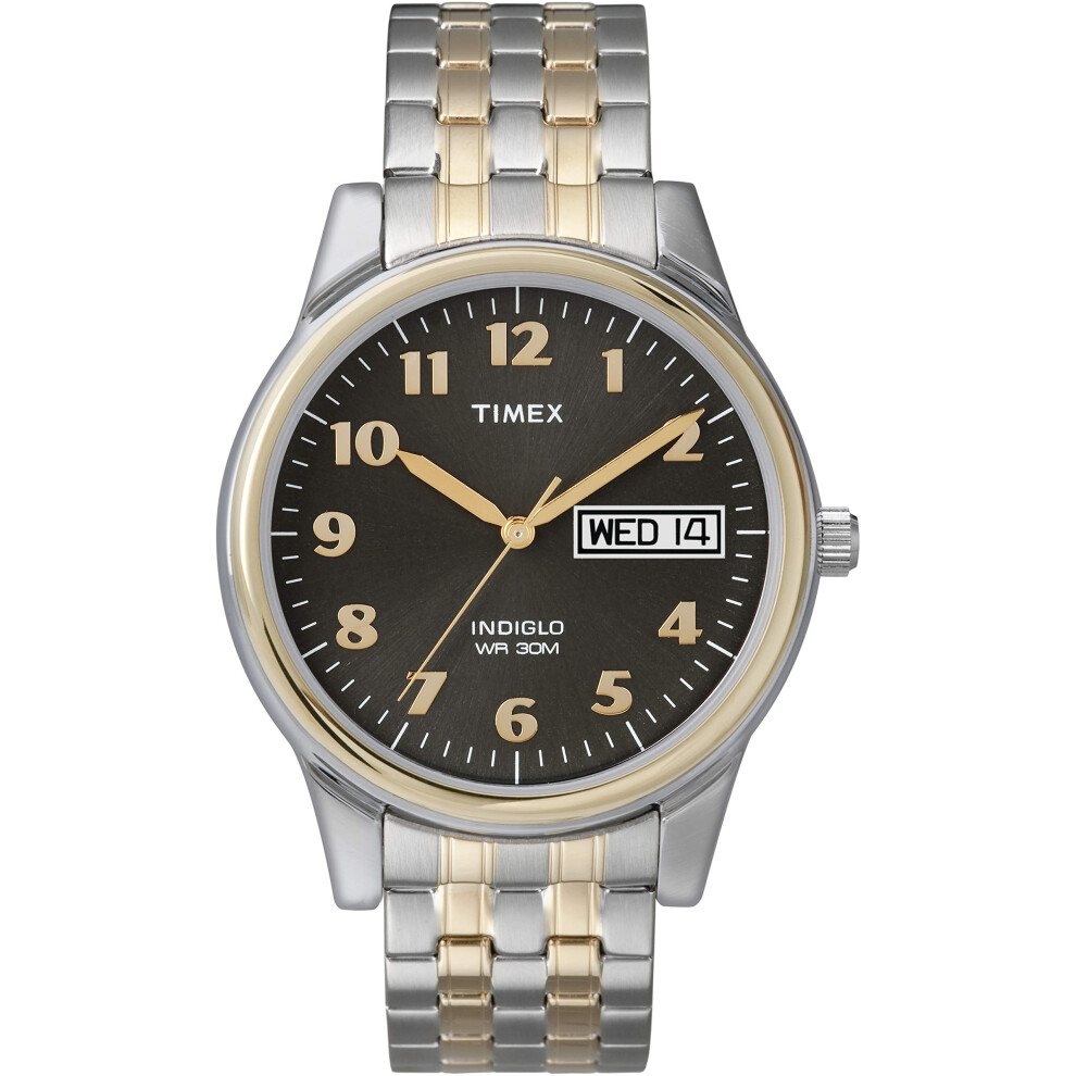 Timex Men's T26481 Charles Street Two-Tone Expansion Band Watch