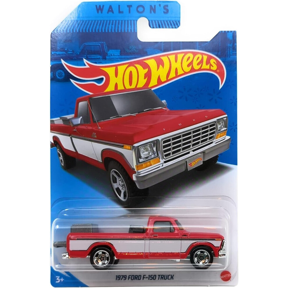 Hot Wheels Salutes Sam Walton 1979 Ford F-150 Truck 1:64 Scale (Collectible Tribute Truck)