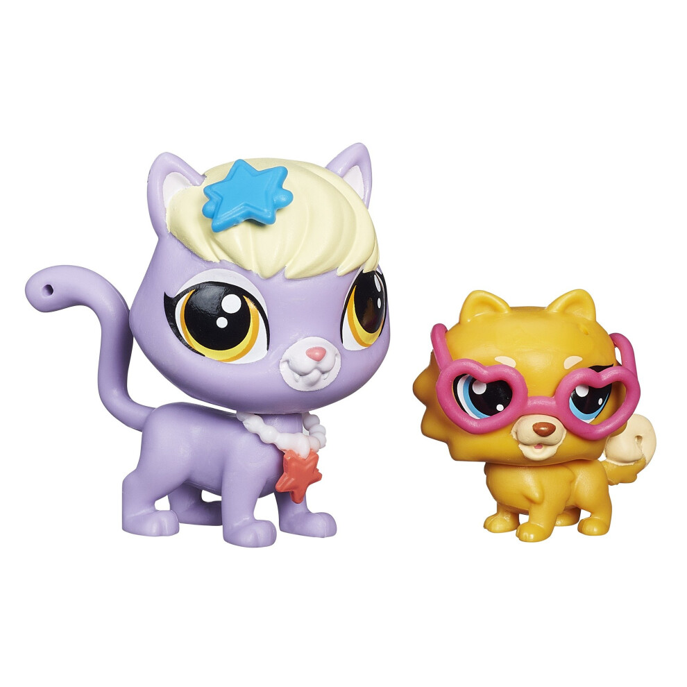 Littlest Pet Shop Pet Pawsabilities Delilah Barnsley and Ruffles O'Reilly Doll