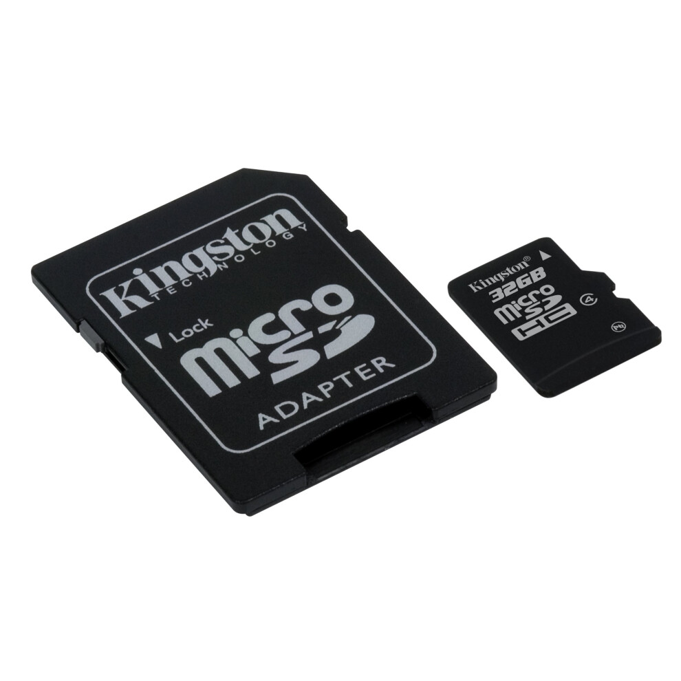 Kingston Digital 32 GB microSDHC Flash Memory Card SDC4/32GB