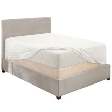 Hearth & Harbor White Fitted Sheet Queen Size Extra Deep Pocket Queen Fitted Sheet Only 1800 Microfiber Fitted Bed Sheet Ultra Soft Fitted Queen Sh