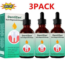 3pcs Dentizen Gum Regrowth Drops 30ml