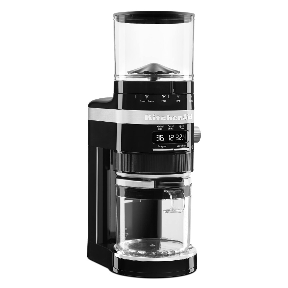 KitchenAid Burr Coffee Grinder - KCG8433 - Onyx Black  10 Oz