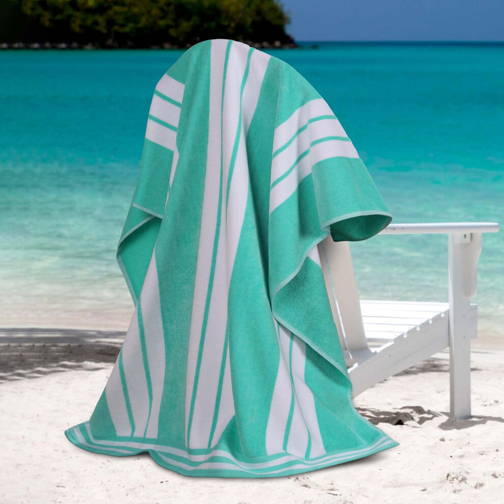 Superior Oversized Cotton Beach Towel Set of 4  Absorbent Towels for Bathroom  Beach  Pool  Swim  Adults  Kids  Vacation  Travel  Bath Sheet  Quick Dr-image-OPC-PFSV7TC-NEW