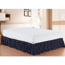 Elegant Comfort Luxurious Premium Quality 1500 Count Count Count Wrinkle and Fade resistant a une jupe de lit multi-eboulements de qualite egypti