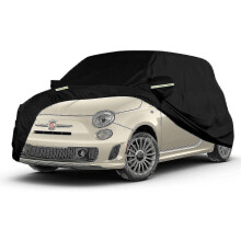 Waterproof Car Cover Compatible With Fiat 500/500c/500e/abarth 500 2007-2022, 4