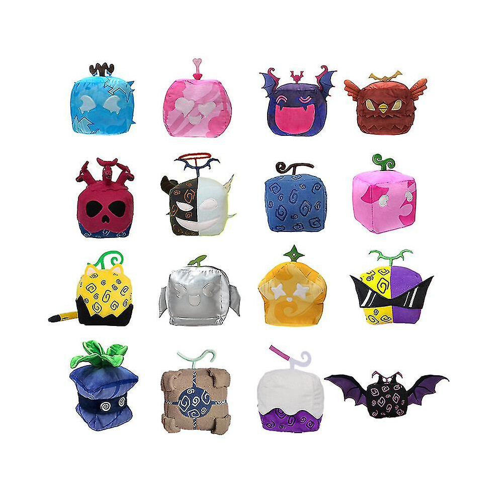 (4) The New Blox Fruits Plush Demonic Fruit Plush Toy Doll Can Be A Great Choice As A Holiday Birthday Gift For Friends-Yvan Light