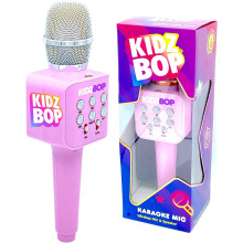 Move2Play Kidz Bop Karaoke Microphone | The Hit Music Brand for Kids | Birthday Gift for Girls and Boys | Toy for Kids Ages 4 5 6 7 8+ Years Old