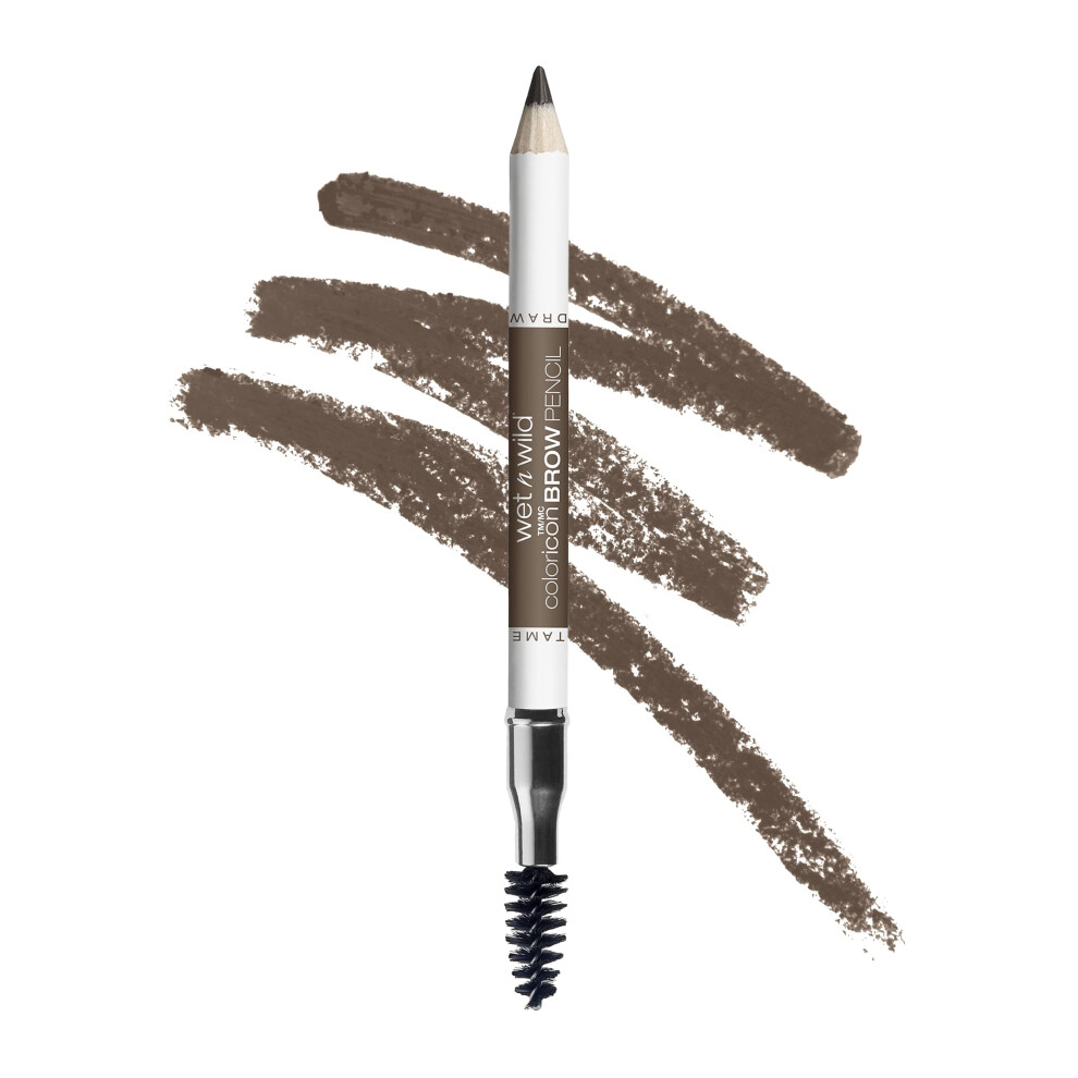 wet n wild Color Icon Brow Pencil Dark Brown  Brunettes Eyebrow Pencil and Brush