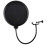 EarAmble Studio Microphone Pop Filter Round Shape Mic Wind Mask Shield Screen 1