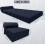 (Navy) Single Portable Fold Out Z Bed Sofa Guest Futon 7