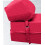(Pink) Single Portable Fold Out Z Bed Sofa Guest Futon 7