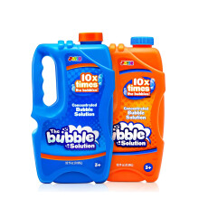 JOYIN 2 Bottles Bubbles Refill 64 oz (up to 5 Gallon) Big Bubble 64 OZ Concentrated Bubble Solution for Bubble Machine  Gun  Wand Refill Fluid Summer