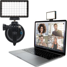 Lume Cube Video Conference Lighting Kit | Live Streaming Video Conferencing Remote Working | Lighting Accessory for Laptop Adjustable Brightness an
