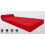 (Red) Single Portable Fold Out Z Bed Sofa Guest Futon 3