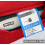 (Red) Single Portable Fold Out Z Bed Sofa Guest Futon 5