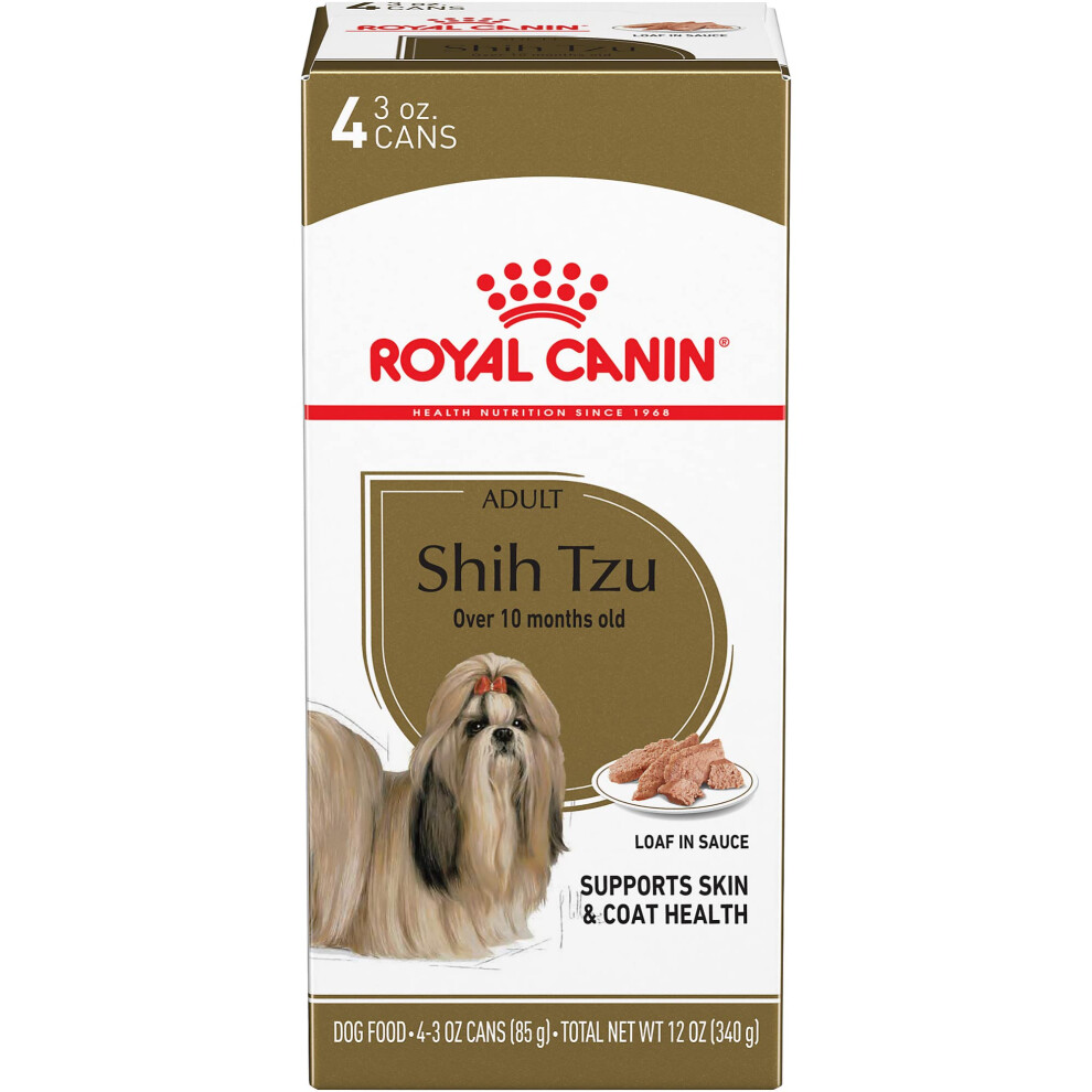 (Royal Canin Shih Tzu Adult Breed Specific Wet Dog Food  3 Oz Can (4-Pack)