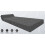 (Dark Grey) Single Portable Fold Out Z Bed Sofa Guest Futon 5