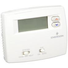 Thermostat non programmable Emerson 1F86 0244 1H/1C bleu