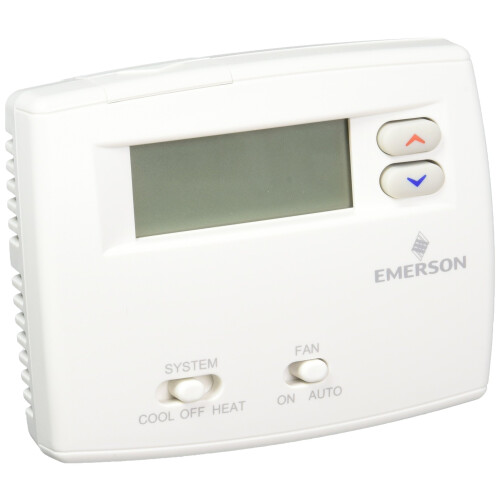 Thermostat non programmable Emerson 1F86 0244 1H/1C bleu