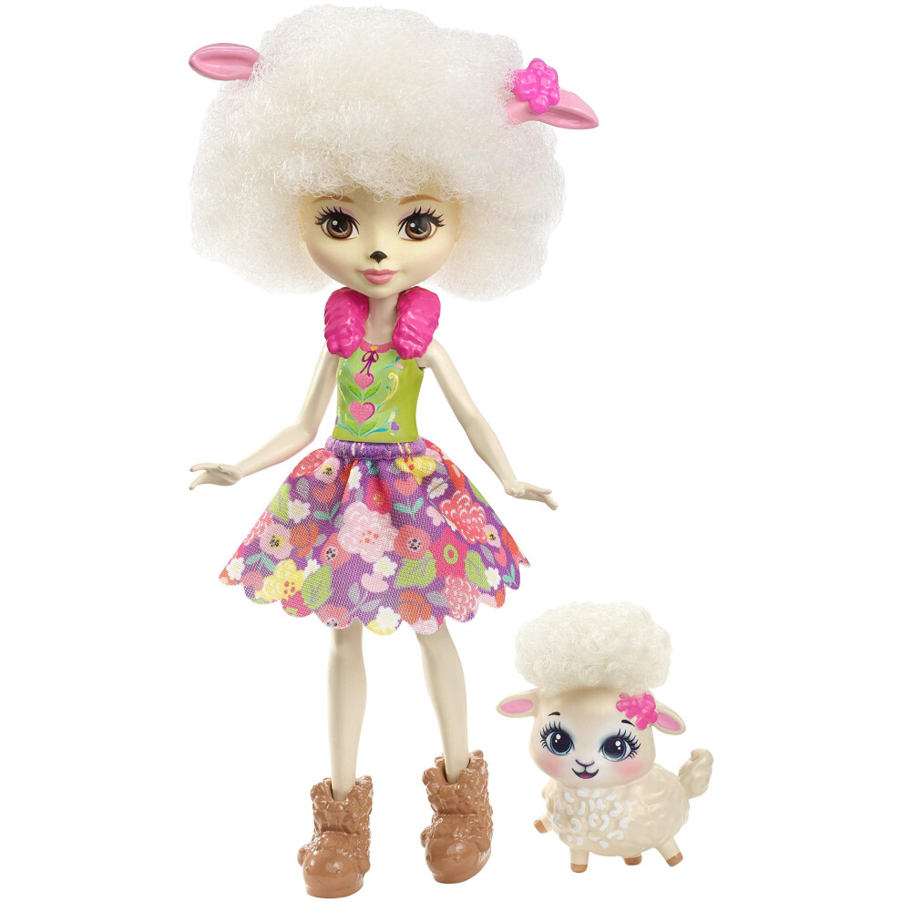 Mattel Enchantimals Doll with Sheep Figure