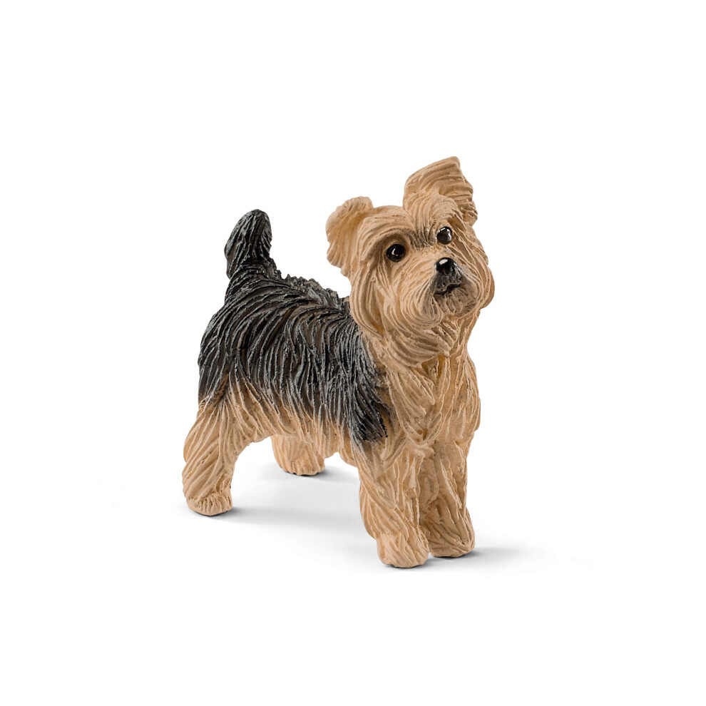 Schleich Farm World  Animal Figurine  Farm Toys for Boys and Girls 3-8 Years Old  Yorkshire Terrier  Ages 3+