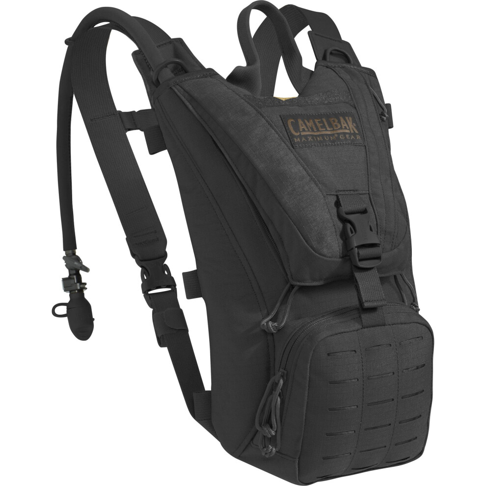 CamelBak Ambush Tactical Hydration Backpack (Black) w/ 3L (100oz) Mil-Spec Antidote Reservoir