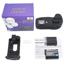 DSTE Pro MB-D15 Vertical Battery Grip + 2X EN-EL15 for Nikon D7100 D7200 SLR Digital Camera