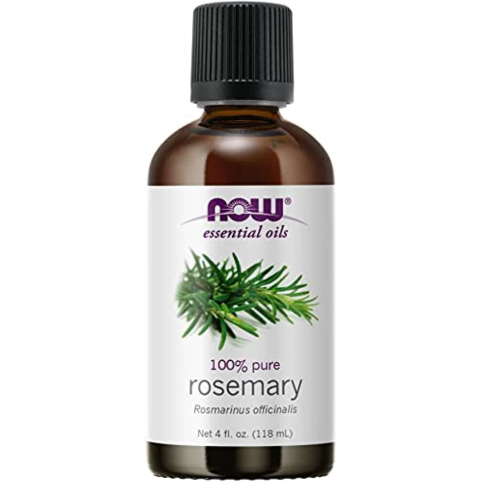 NOW Foods Rosemary Oil  4 Fl Oz (Pack of 2)