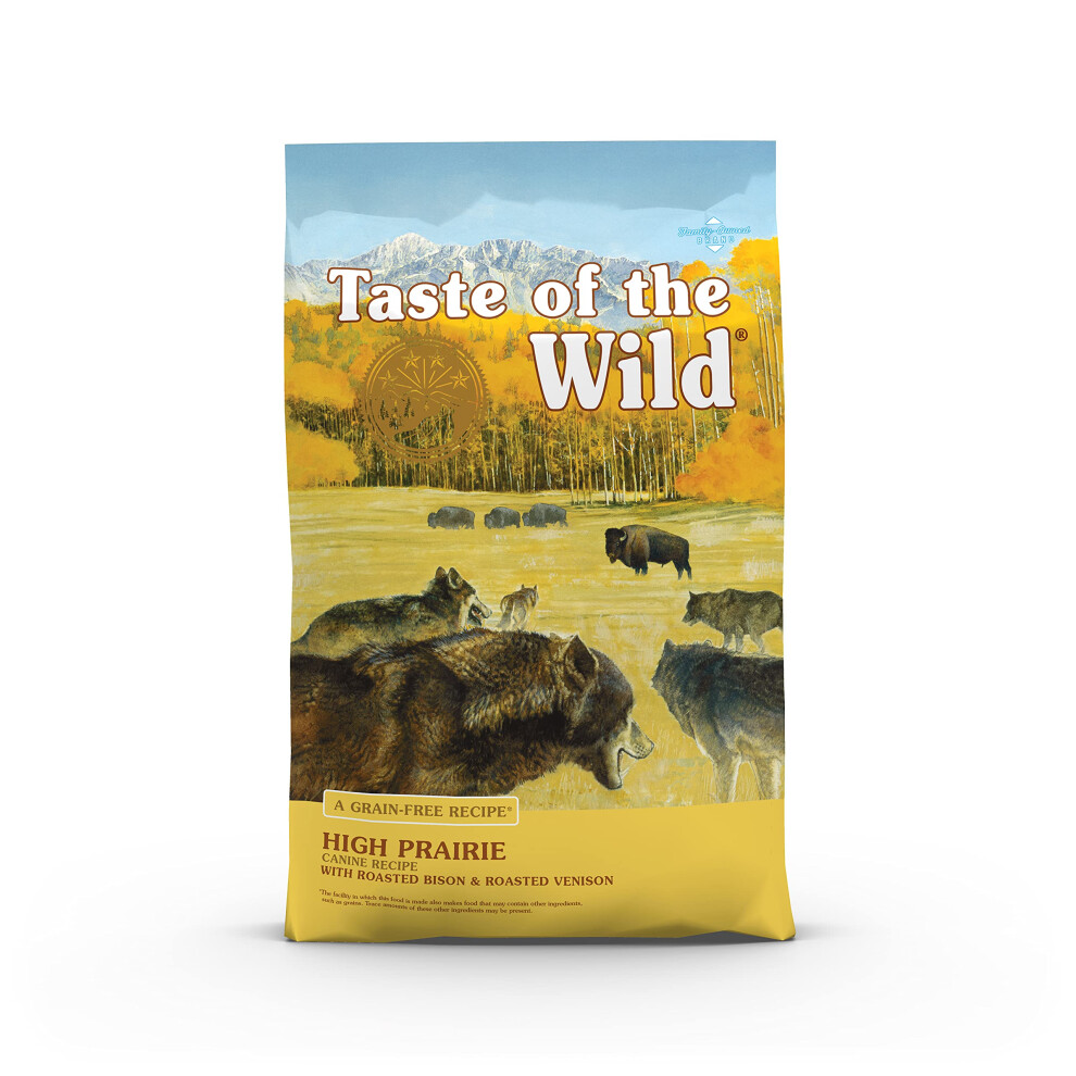 Taste of the Wild  Dry Dog Food High Prairie Canine Formula with Roasted Bison and Venison  80 Ounce