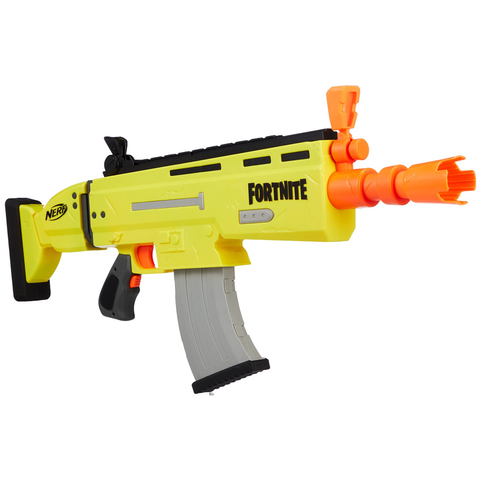 Nerf Fortnite AR-L Elite Dart Blaster - Motorized Toy Blaster  20 Official Fortnite Elite Darts  Flip Up Sights - for Youth  Teens  Adults