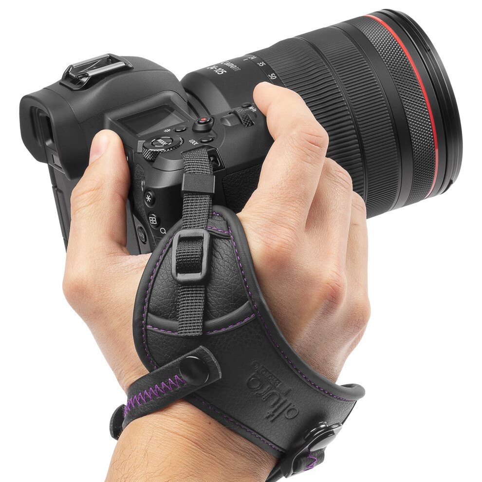 Altura Photo Camera Hand Strap - Rapid Fire Secure Camera Grip Padded Camera Wrist Strap for DSLR and Mirrorless Cameras - Stocking Stuffers for Phot
