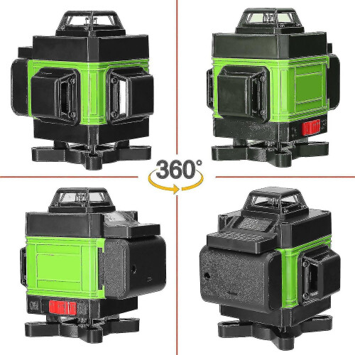 Multifunctional 4d 16 Lines Laser Level 3 Self-leveling Machine Usb Rechargeable Lithium Battery Lev 2