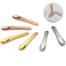 Tekson 6-delige metalen cosmetische huidverzorgingspatel Minimasker gezichtsherbruikbare schep Make-up Schoonheidslepels voor cr?elotions Moisturizer