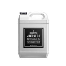 PURE ORIGINAL INGREDIENTS Mineralöl (Halbes Gallone, 64 fl oz) für Schneidebretter, Holzutensilien