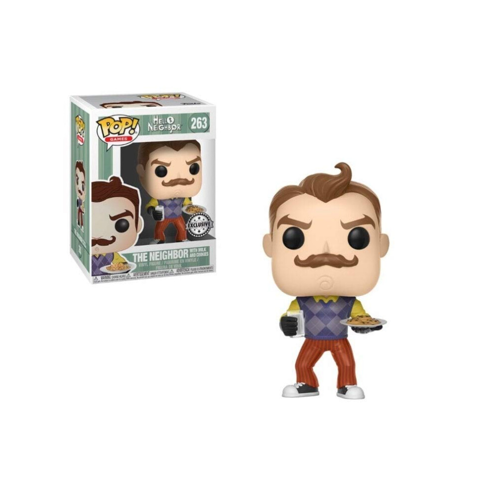 Funko Pop Games: Hello Neighbor - The Neighbor with Milk and Cookies Exclusive 263