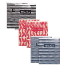 Produse de birou mai bune 36 Photo Mini Photo Album de 4 x 6 inch Pachet de 6 coperta flexibila cu inser?ii decorative deta?abile Vizualizare Cli