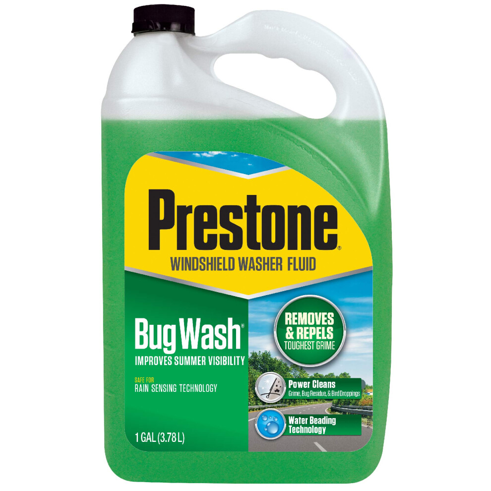 Prestone Bug Wash Windshield Washer Fluid  1 Gallon