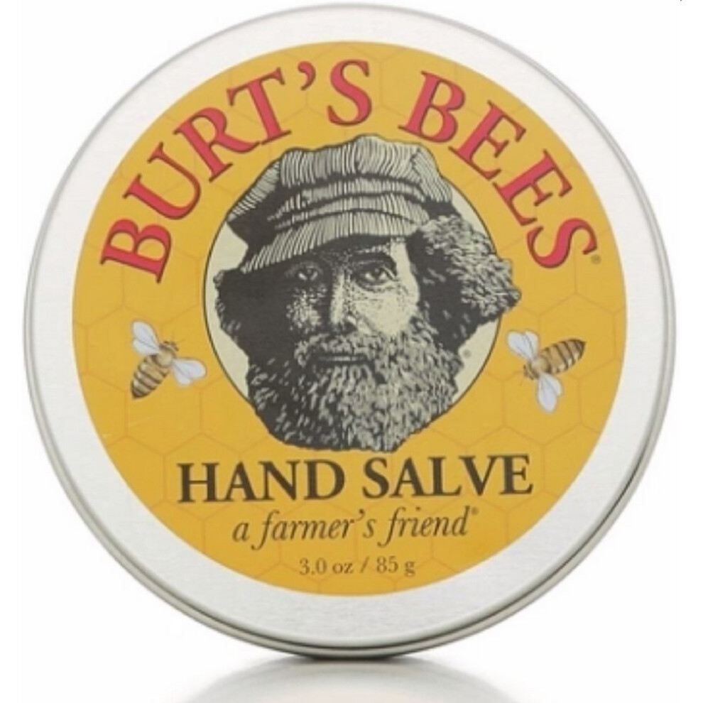 Burt's Bees Farmer's Friend Hand Salve  3-Ounce Tin (Pack of 3)