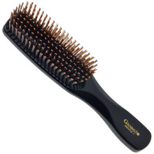 Giorgio Gentle Detangler Brush with Dual Length Bristles for Men - Scalp Massager  Detangling  and Travel Brush for All Hair Types