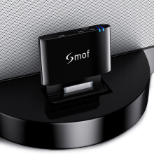 Smof Premium 30 Pin Bluetooth Adapter for Sounddock Replace iPod/Phone/JBL/Car Bluetooth Audio Receiver 3.5 mm AUX Output-Female