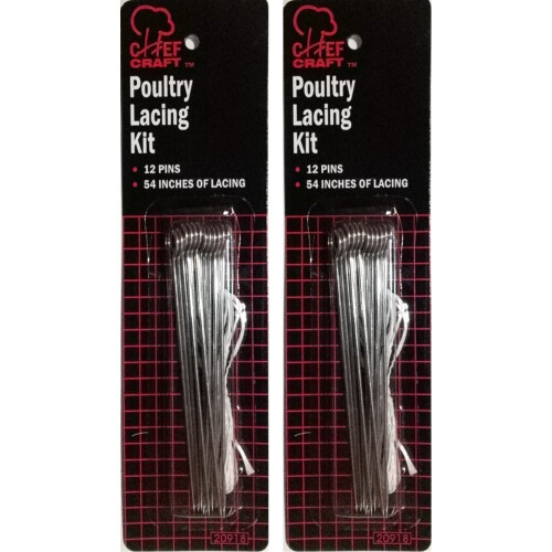 Kit Στερέωσης Πουλερικών Chef Craft (2 Πακέτα)