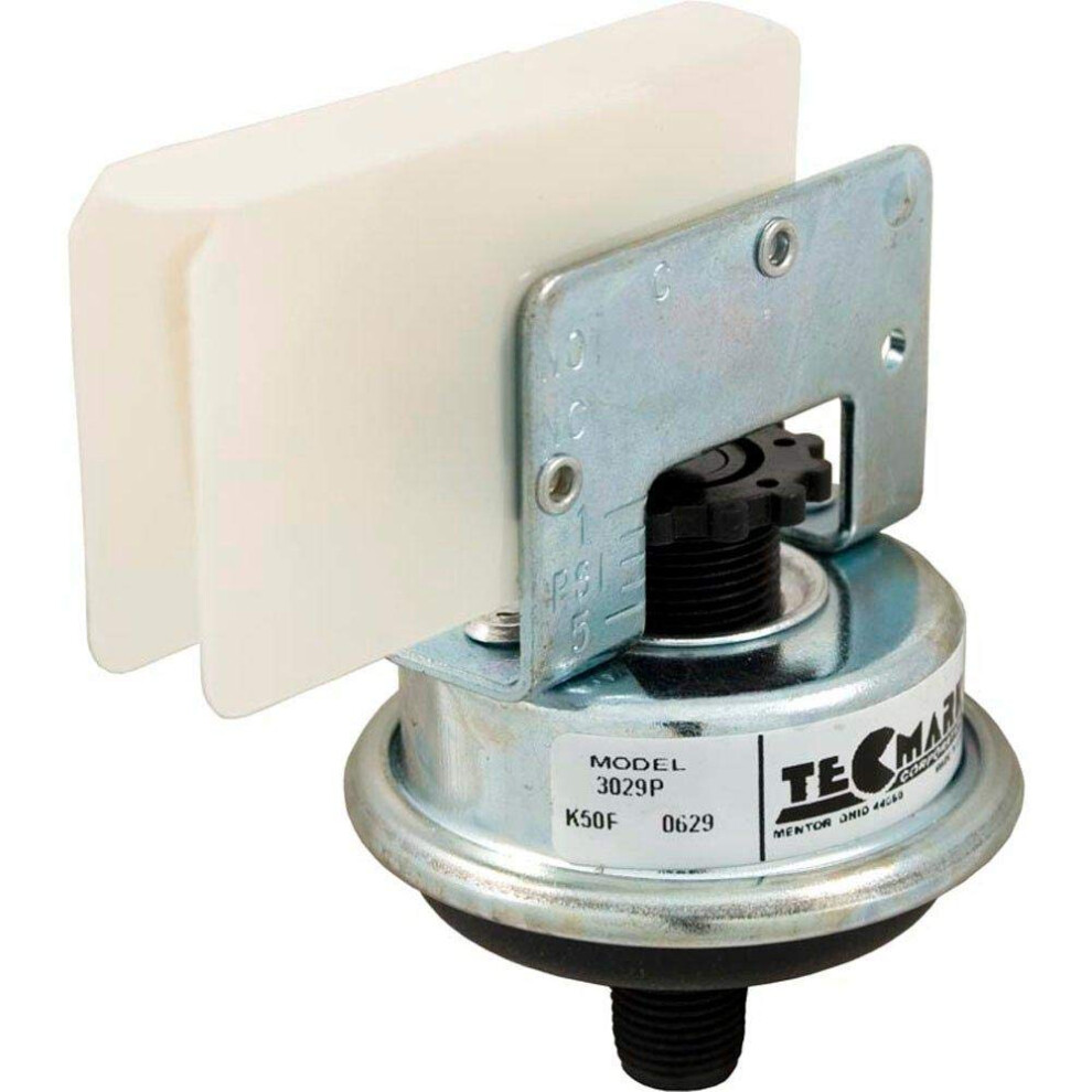 Advantage Tecmark Spa 3000 Series Pressure Switch 25A SPNO 1/8"" Thrd Plastic 3029P  White