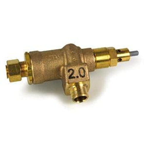 Válvula de derivación de plástico Fleck 60049 3/4"